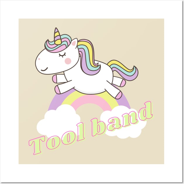 tool band ll unicorn Wall Art by j and r